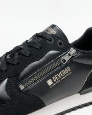 BLACK MEN'S SNEAKERS - MARCO