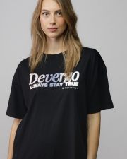 BLACK WOMEN'S SHORT SLEEVE T-SHIRT