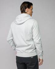 GREY MEN'S ZIP SWEATER