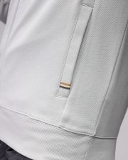 GREY MEN'S ZIP SWEATER