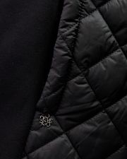 BLACK WOMEN'S TRANSITIONAL COAT