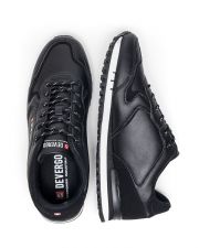 BLACK MEN'S SNEAKERS - RAY