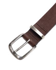 BROWN MEN'S LEATHER BELT