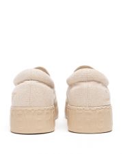 BEIGE WOMEN'S SLIP-ON - HELIA SU
