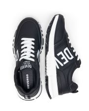 BLACK MEN'S SNEAKERS - FRED