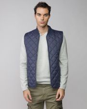 BLUE MEN'S VEST