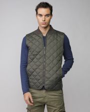 KHAKI MEN'S VEST
