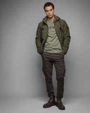 KHAKI MEN'S SHORT SLEEVE T-SHIRT