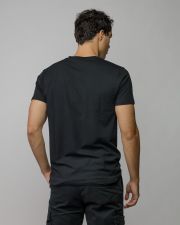 BLACK MEN'S SHORT SLEEVE T-SHIRT