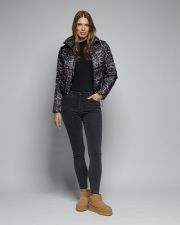 BLACK WOMEN'S LONG SLEEVE TURTLENECK T-SHIRT