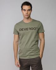 KHAKI MEN'S SHORT SLEEVE T-SHIRT