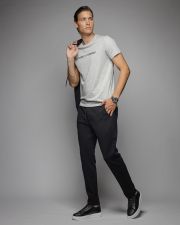 GREY MEN'S SHORT SLEEVE T-SHIRT