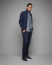 GREY MEN'S OXFORD SHIRT