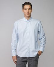 BLUE MEN'S OXFORD SHIRT