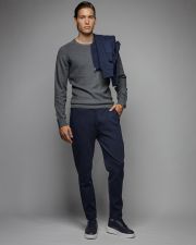 BLUE MEN'S SWEATPANTS