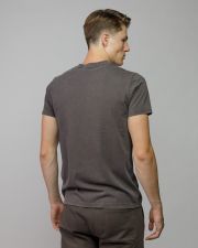 BROWN MEN'S SHORT SLEEVE T-SHIRT