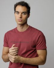 BORDEAUX MEN'S SHORT SLEEVE T-SHIRT