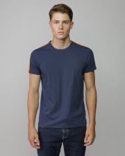 BLUE MEN'S SHORT SLEEVE T-SHIRT