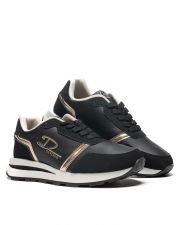 BLACK WOMEN'S SNEAKERS - MARIA