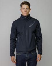 BLUE MEN'S TRANSITION COAT