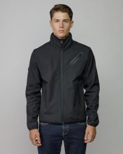 BLACK MEN'S TRANSITION COAT