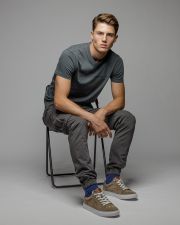 GREY MEN'S SIDE POCKET PANTS