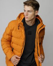 ORANGE MEN'S COAT