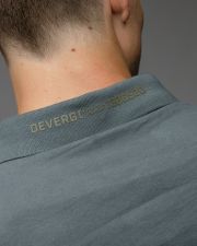 GREY MEN'S SHORT SLEEVE POLO SHIRT