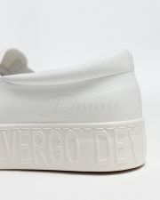 WHITE WOMEN'S SLIP-ON - HELIA PU