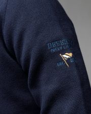 BLUE MEN'S KNITTED SWEATER