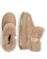 BEIGE WOMEN'S BOOTS - KEIRA