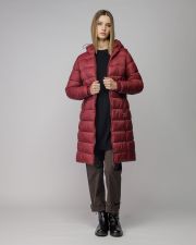 BORDEAUX WOMEN'S LONG WINTER COAT