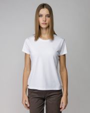 WHITE WOMEN'S SHORT SLEEVE T-SHIRT