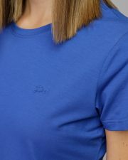 BLUE WOMEN'S SHORT SLEEVE T-SHIRT