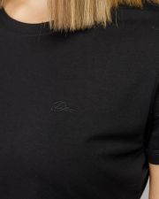 BLACK WOMEN'S SHORT SLEEVE T-SHIRT