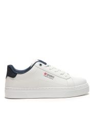 WHITE MEN'S SNEAKERS - STEAM