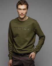 KHAKI MEN'S SWEATER