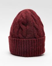 BORDEAUX WOMEN'S KNITTED BEANIE