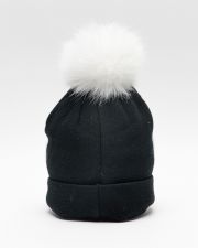 BLACK WOMEN'S KNITTED BEANIE