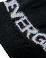 BLACK WOMEN'S KNITTED BEANIE