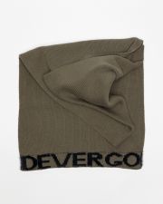 KHAKI WOMEN'S KNITTED SCARF