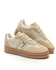 BEIGE WOMEN'S SNEAKER  - CAROLINA