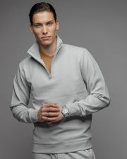 GREY MEN'S SWEATSHIRT