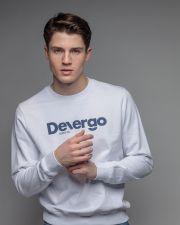 WHITE MEN'S SWEATSHIRT