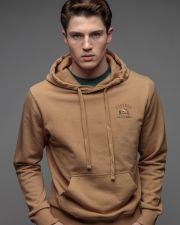 BROWN MEN'S SWEATSHIRT