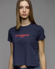 BLUE WOMEN'S SHORT SLEEVE T-SHIRT