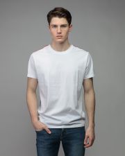 WHITE MEN'S SHORT SLEEVE T-SHIRT