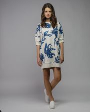BLUE WOMEN'S DRESS