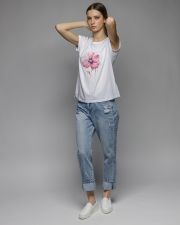 WHITE WOMEN'S TOP
