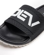 BLACK MEN'S SLIPPERS  - ALFIE